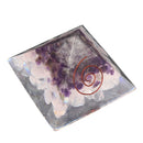 Pyramid Crystals Gemstone Meditation Yoga Energy Healing Stone Home Decoration