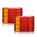 CNSUNNYLIGHT 12V LED Car Rear Tail Lights Brake Turn Signal Lamp Waterproof for Trunk Trailer