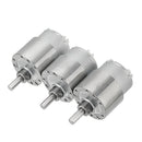 Machifit DC 12V Gear Motor 33/100/190RPM 37MM 500 Geared Motor