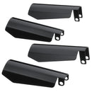 Motorcycle Handguard Shade Coffin Cut Guards For Harley Dyna Baggers Black