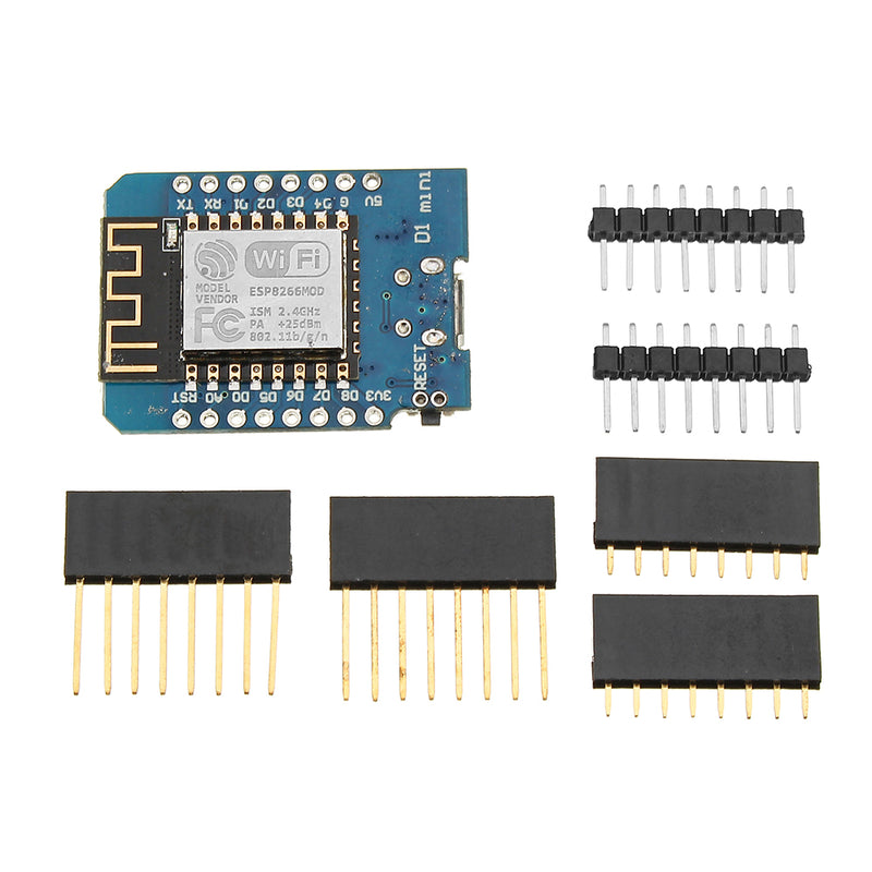 5Pcs Geekcreit D1 Mini V2.3.0 WIFI Internet Of Things Development Board Based ESP8266 ESP-12S 4MB FLASH