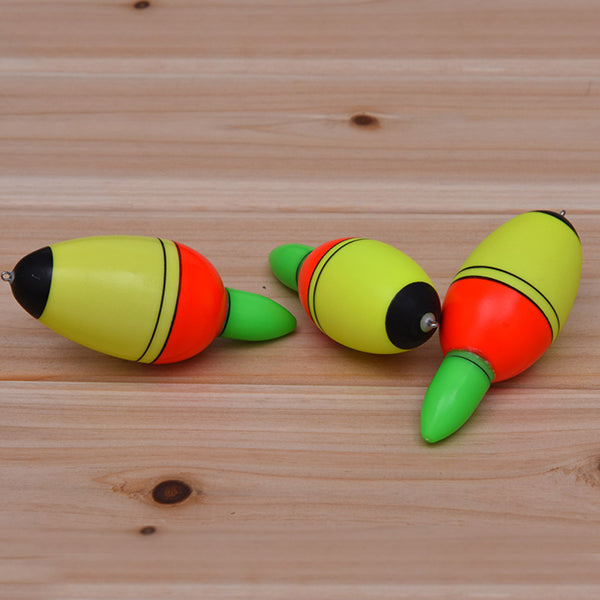 ZANLURE Night Lighting Fishing Float EVA Electronic Light with 2 Button Cells Pesca Tackle Tools