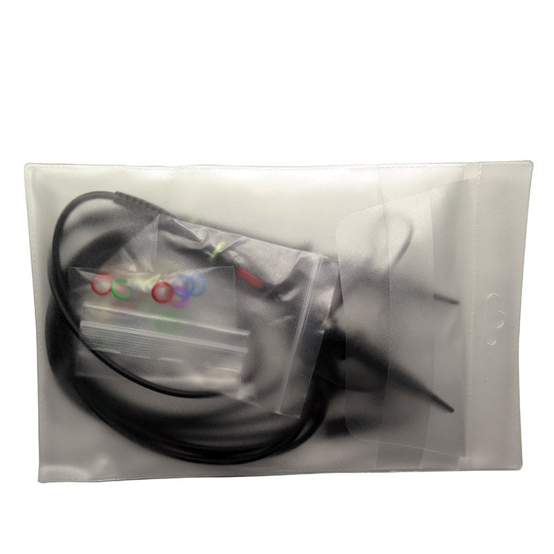 Cleqee 1pcs MCX Oscilloscope Probe Black 60Mhz Probe for Mini Oscilloscope DSO201 DS201 DSO203 DS203 DSO202 DSO QUAD VC101 10X