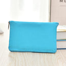 Solid Polyester Waterproof Shopping Bag Reusable Foldable Tote Shoulder Bag