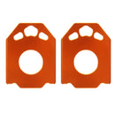 Pair CNC Rear Axle Spindle Chain Adjuster Blocks For KTM SX EXC XCW 125-530 20mm