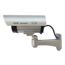 CA-11-01 Dummy Fake Outdooors Waterproof Surveillance CCTV Security Camera Flashing Red Led Light