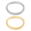 50Pcs 25mm Split Key Ring Keyring Keychain Metal Holder Without Chain DIY Craft