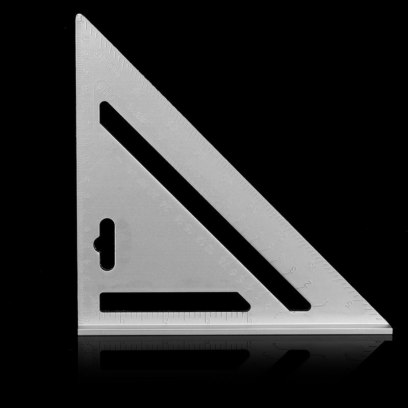 265X188x188mm Metric Aluminum Alloy Speed Square Rafter Triangle Ruler Woodworking Carpenters Marking Tool