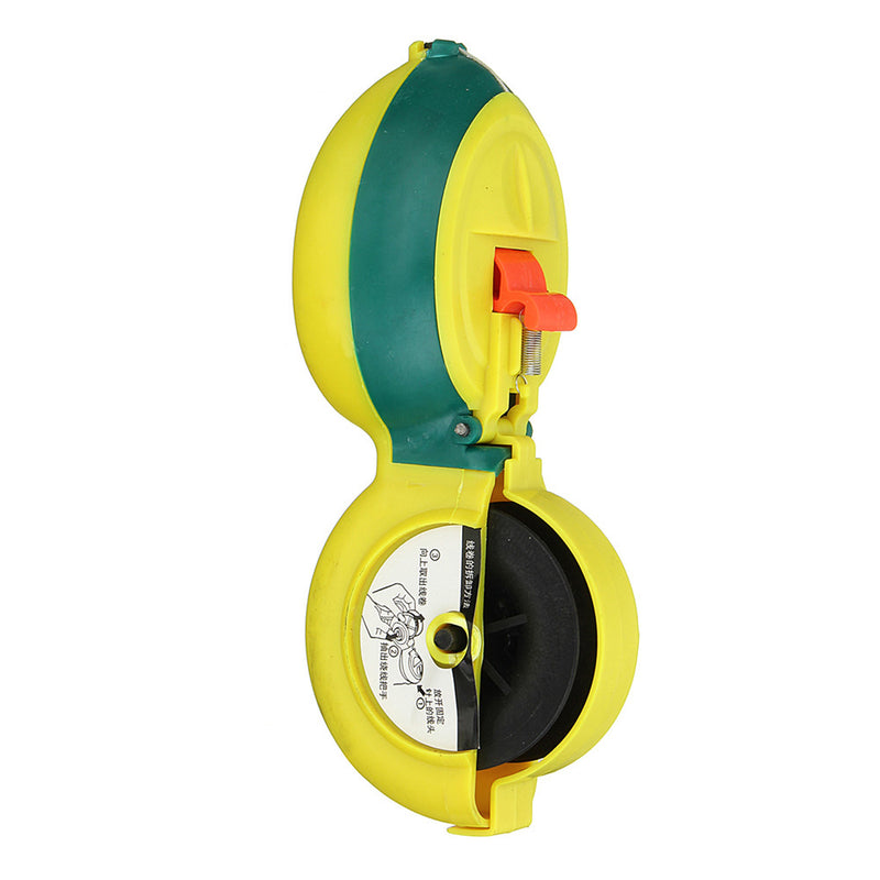 Chalk Line Woodworking Carpenter Marker Tools Manual Ink 15M Hand Reel Wire Box