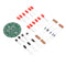 DIY Electronic Kit Set LED Round Water Light Production Kit for Skill Training Soldering Practice Parts