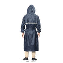Hooded Raincoat Waterproof Lightweight Rain Jacket Outdoor Cape Coat Raincover