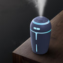 DROW USB Portable Air Humidifier 300mL Aroma Essential Oil Diffuser LED 7-Colors lights