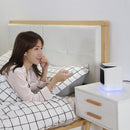 Minleaf Personal Space Heater 110-220V 50W Portable Electric Heater Quiet Table Fan Heater for Home Office