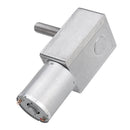 Machifit JGY370 DC 12V Worm Gear Motor 10/30/90/150RPM Turbine Self-locking Reduction Gear Motor