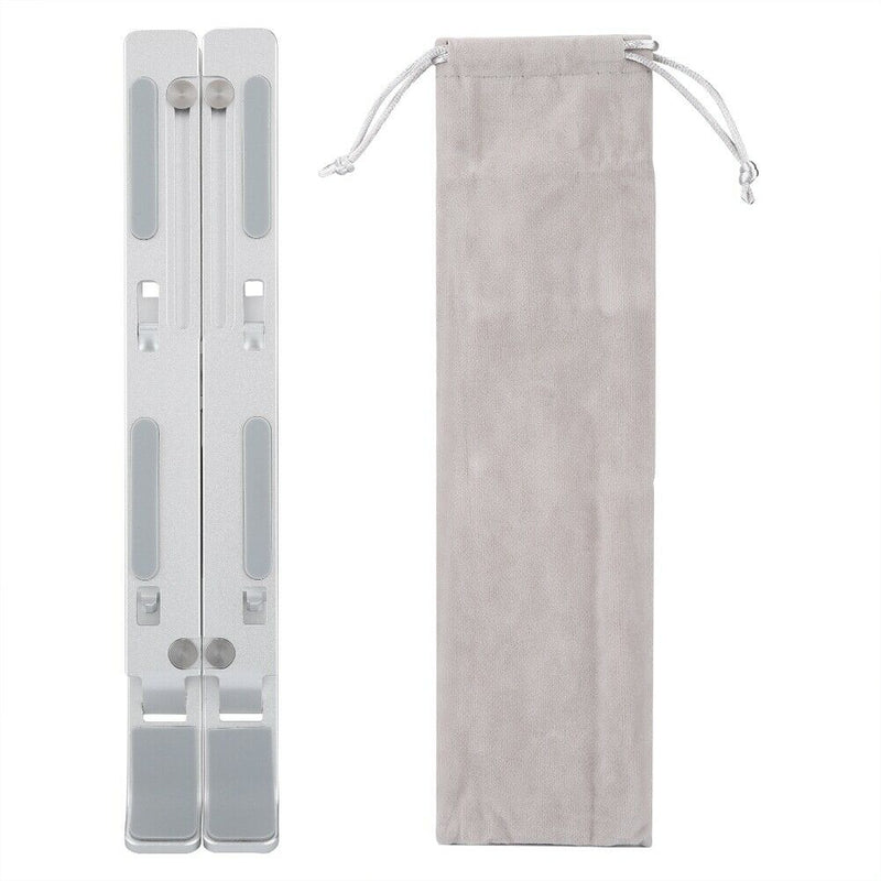 N3 Adjustable Laptop Stand Bracket Holder Cooling Pad with Non-slip Pad and Storage Bag For Laptops Tablets Notebooks