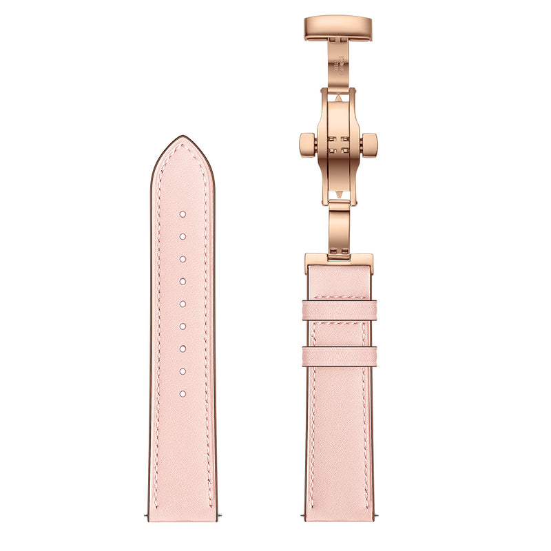 Top Layer Leather Watch Strap Watch Band for Xiaomi Amazfit 2