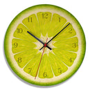 Loskii APC013 Creative Fruit Wall Clock Mute Wall Clock Quartz Wall Clock For Home Office Decorations