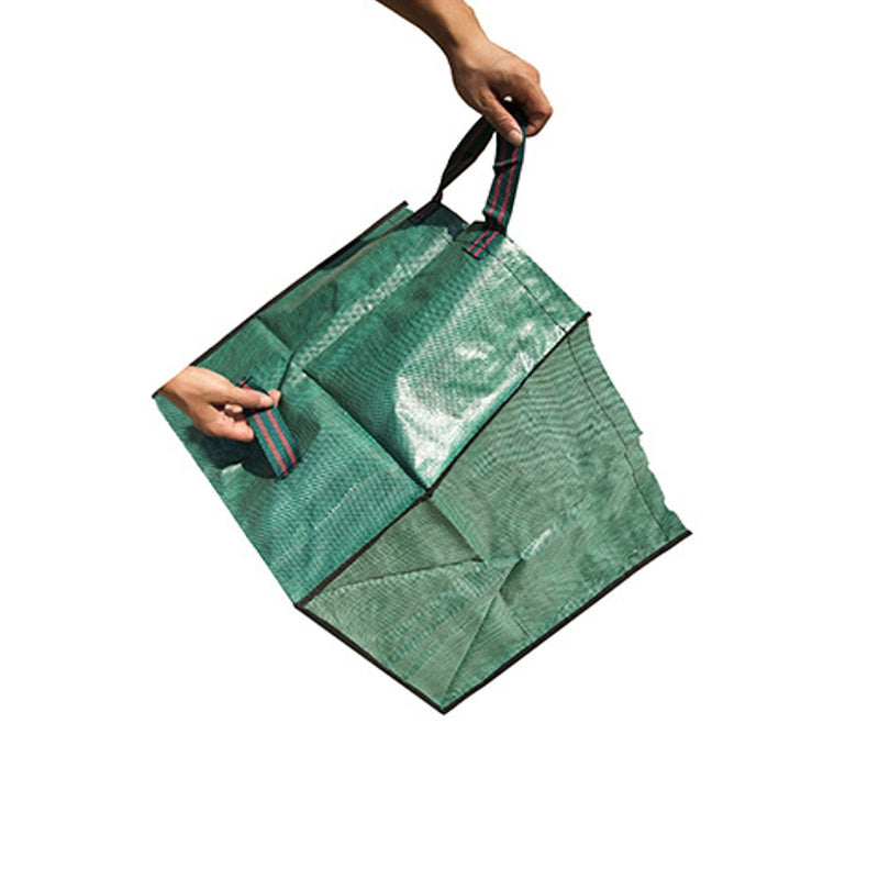 Reusable Waterproof Portable Duty Garden Waste Bag Refuse Sack Leaves Grass Bin
