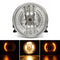 8inch Universal Motorcycle H4 Headlight Led Turn Signal Indicators Light Bracket