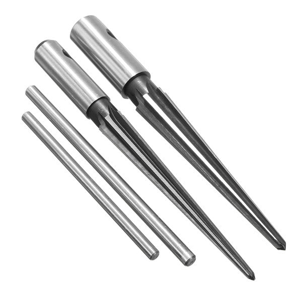 2pcs 1/8-1/2 Inch And 5/32-7/8 Inch Bridge Hole Tapered Hand Held Reamer Set