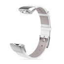 Mijobs Leather Watch Strap Replacement Watch Band for Huawei Band 2 Pro B29 B19
