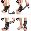 AOLIKES 1PC Comfortable Breathable Ankle Support Sports Running Ankle Guard Fitness Protection