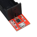 18650 Battery Charging Holder Charging Board TP4056 0.3A / 0.5A / 0.8A