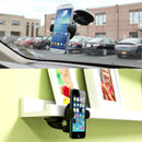 Bakeey 360 Degree Rotating Multifunction Suction Cup Auto Lock Car Mount Desktop Phone Holder for 5-8cm Width Smart Phone