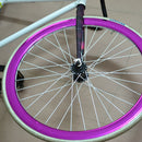 Fixed Gear Bike Bicycle Wheel Group Red Reflective Stickers