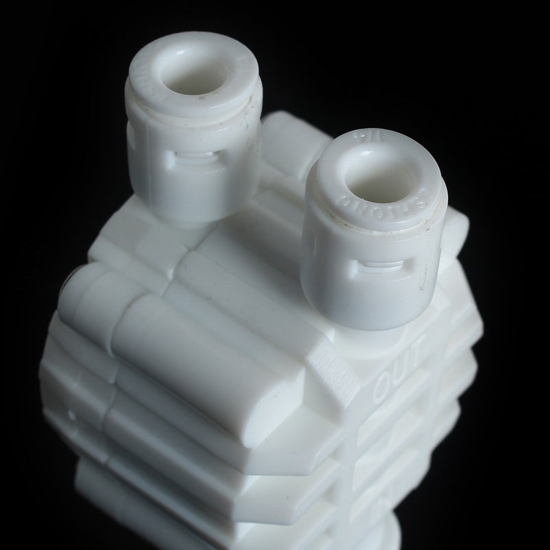 1/4" Auto Shut Off Valve Switch Quick Connection for Standard Reverse Osmosis Systems Water Purifie