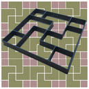 Cement Brick Mold Walk Maker DIY Square Concrete Molds Reusable Plastic P ath Maker Steeping Stone Paver