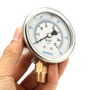 Oil Pressure Gauge Liquid Filled 0 -500 PSI 0-35KG Air Water Guage Gage AIP
