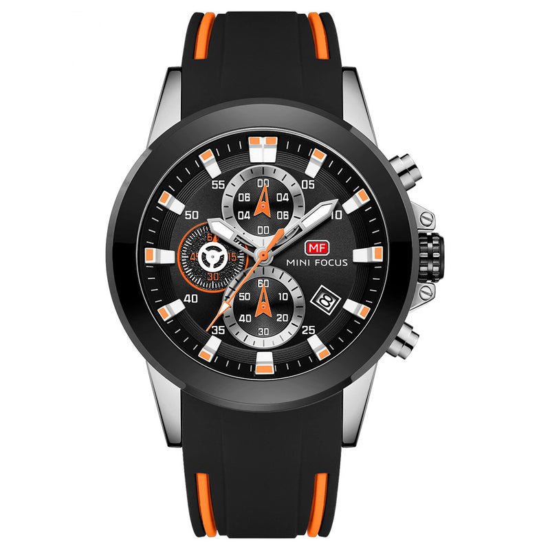 MINIFOCUS 0287G Fashion Men Watch 3ATM Waterproof Chronograph Sport Quartz Watch