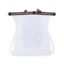 Portable Silicone Food Storage Bag Sealing Bag Refrigerator Meat Fruit Food Kitchen Storage Freezer Bag Fresh Bag