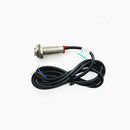 Industrial Hall Effect Sensor Proximity Switch NPN 3-Wires Normally Open with Magnet LED Light, High Frequency, Small Size, Easy Installation
