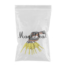 Set of 10 Test Hook Clip for Logic Analyzer - Yellow