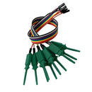 Set of 10 Test Hook Clip for Logic Analyzer - Green