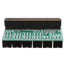 6 Pin Power Supply Breakout Board Adapter For HP 1200w/750w Bitcoin Mining (Different Side)