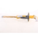 Flat Chisel Masonry Stone Chisel Carving Tool With Non-slip Hand Protection Grip