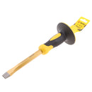 Flat Chisel Masonry Stone Chisel Carving Tool With Non-slip Hand Protection Grip