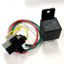 40A 24V Heavy Duty 5 Pin SPDT Relay with Prewired Base Socket Holder for Automotive Car