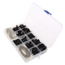 Lot 610pcs Wire Jumper Cable Pin Header Housing Crimp Male Female Pins Connectors wiht Case