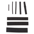 150Pcs 2:1 Heat Shrink Tube Assortment Kit Tubing Wrap for Electrical Wire Insulation Cable Sleeve Black Red