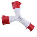 380V-415V 32A 3P+E IP44 Industrial Plug & Socket Waterproof Weatherproof for Camping Caravan