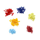 150 Pcs/75 Pairs Quick Splice Wire Terminals T-Tap Self-stripping with Fully Insulated Male Quick Disconnects Kit