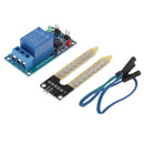 12V DC Soil Hygrometer Humidity Detection Module Moisture Water Sensor for Arduino with Jump Cables