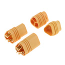 MT60 3.5mm 3-wire 3-pole Male and Female Connector Plug Set for RC ESC to Motor
