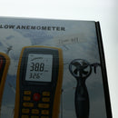 Anemometer Digital Wind Speed Meter Gauge Air Flow Velocity Thermometer Measuring Tool with LCD Backlight for Windsurfing, Sailing, Kite Flying, Surfing Fishing