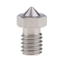 0.4mm Extruder Nozzles Stainless Steel Thread M6 Nickel-plated Nickel Spray