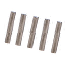 5Pcs M6 Nozzle Throat PTFE Tube Pipe 30mm Length 3D Printer Extruder 1.75mm